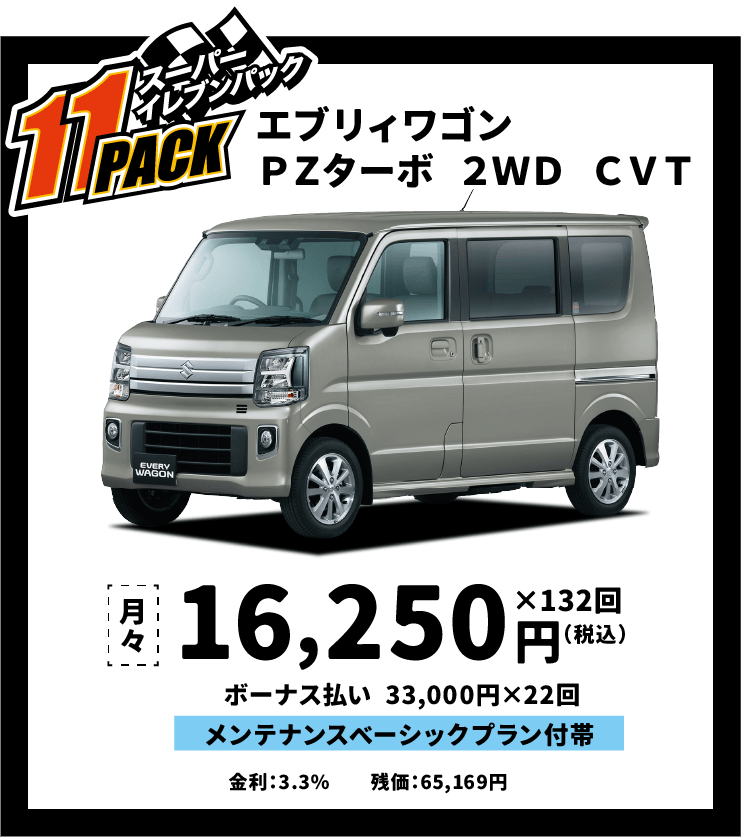 エブリィワゴンPZターボ2WDCVT